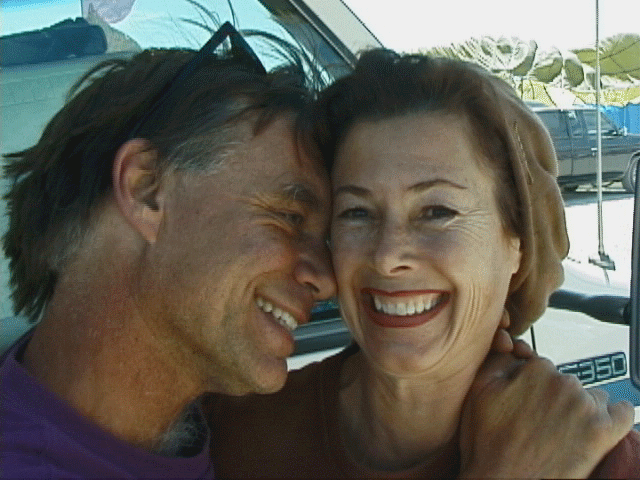 Man and Woman Laughing, Loving